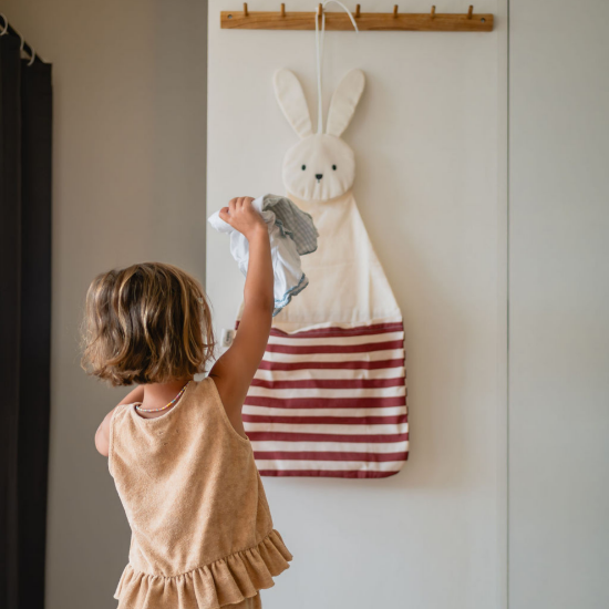 Slika 2u1 zidni organizator i torba -Zeko Play&Go