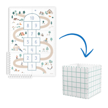 Slika Podloga za igru/puzzle - Školica (120 x180 cm)