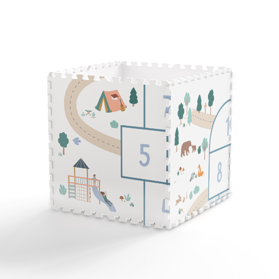 Slika Podloga za igru/puzzle - Školica (120 x180 cm)