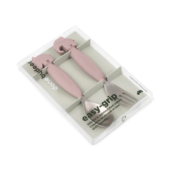 Slika Dječji pribor za jelo (2-dijelni) - Deer friends Powder