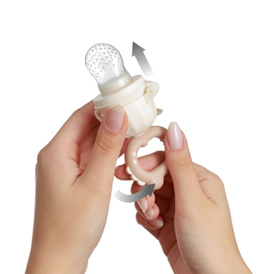 Slika Dino sisač za voće i povrće, bež BabyOno 