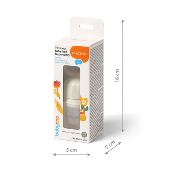 Slika Dino sisač za voće i povrće, bež BabyOno 