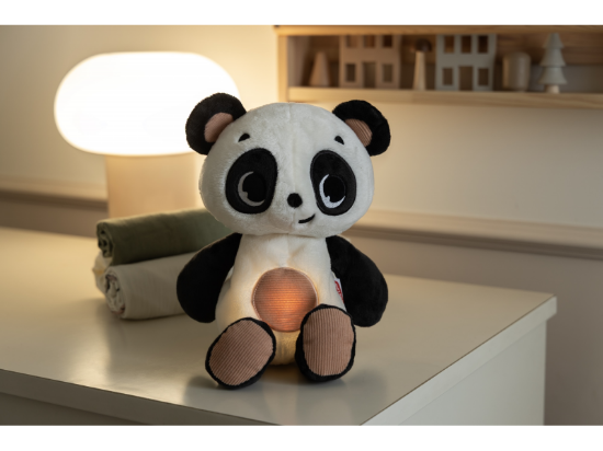 Slika Igračka Panda Snuggly Buddy - Black & White Tiny Love