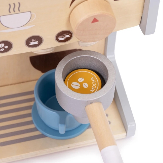 Slika Drveni aparat za kavu 2u1 Ecotoys 
