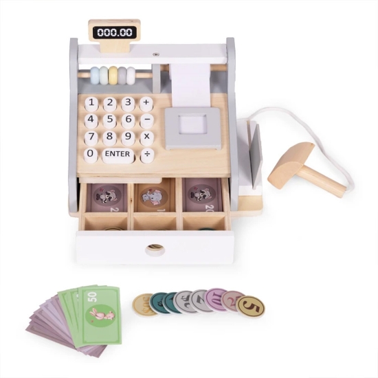 Slika Drvena blagajna 3 god+ Ecotoys 