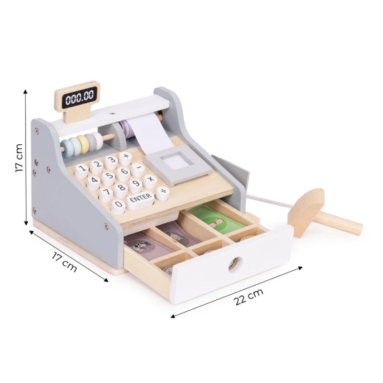 Slika Drvena blagajna 3 god+ Ecotoys 