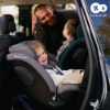 Slika Kinderkraft autosjedalica XRIDER 2 i-Size 0-36 kg (40-150 cm) 360, siva