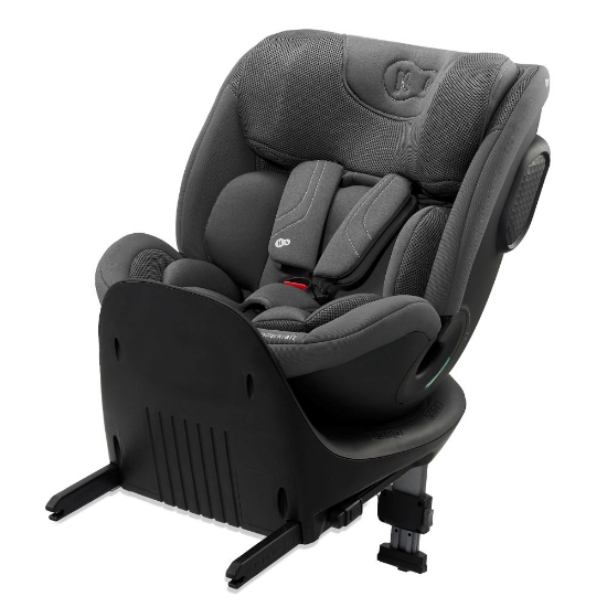 Slika Kinderkraft autosjedalica XRIDER 2 i-Size 0-36 kg (40-150 cm) 360, siva