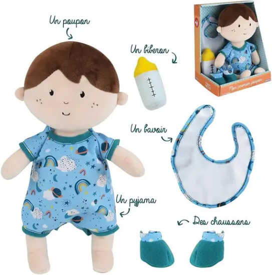 Slika Moja prva lutka Jules 30cm