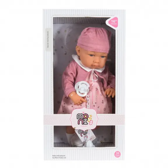 Slika Lutka 41cm Roza Moni Toys 