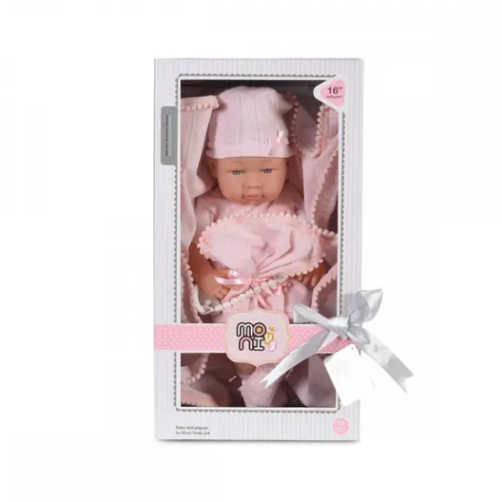 Slika Lutka s dodacima 41cm Roza Moni Toys 