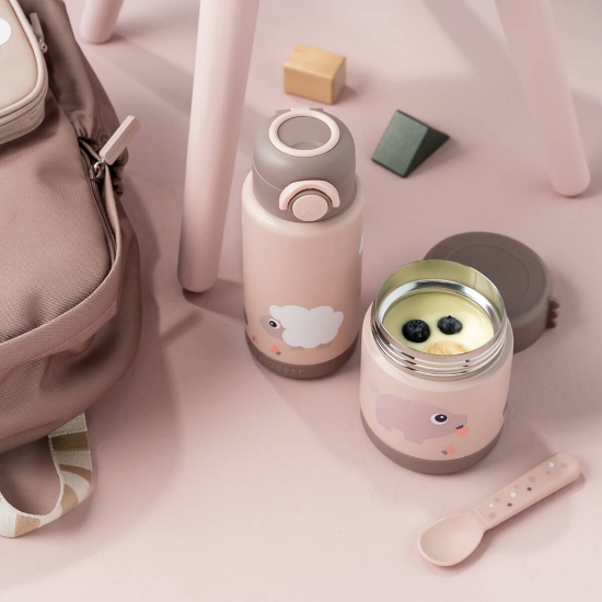 Slika Dječja termo boca - Tiny farm Powder (340 ml)