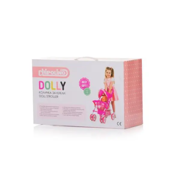 Slika KOLICA ZA LUTKE "DOLLY" multicolor Chipolino