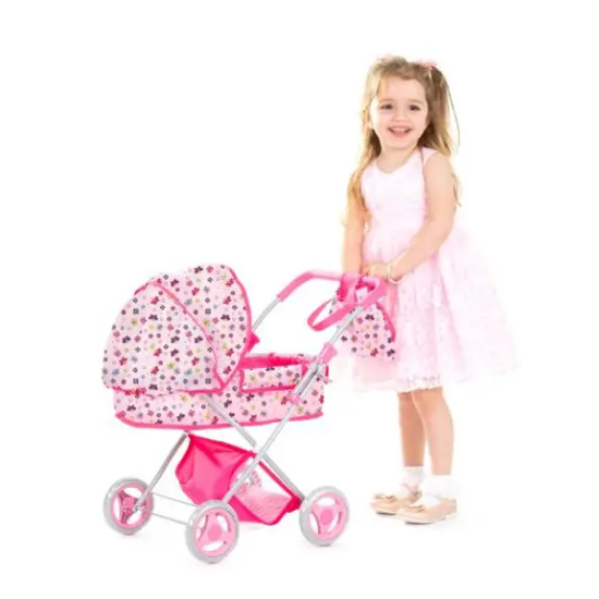 Slika KOLICA ZA LUTKE "DORA" butterflies Chipolino 