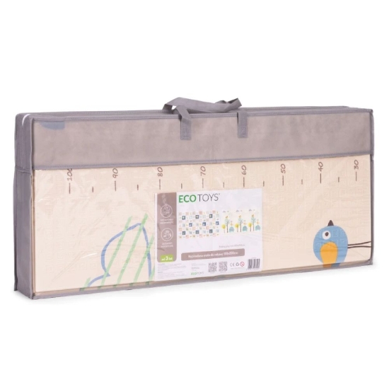 Slika Edukativna pjenasta dvostrana podloga, Abeceda 180x200 cm 