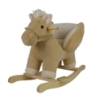 Slika Konjić na ljuljanje s naslonom - Konj Bež Bertonne 