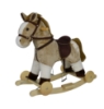 Slika Konjić na ljuljanje s kotačima - Bež Bertonne 
