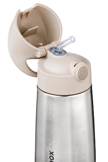 Slika Termo bočica sa slamkom, 350ml - latte b.box 