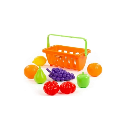 Slika Košara sa voćem i povrćem