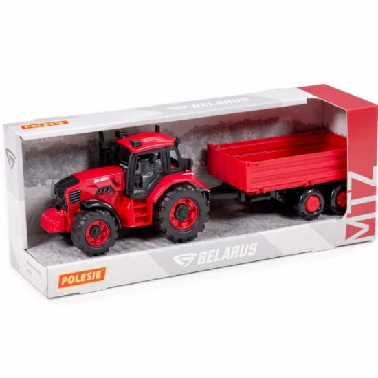 Slika Traktor sa kip-prikolicom