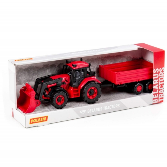 Slika Traktor sa prikolicom