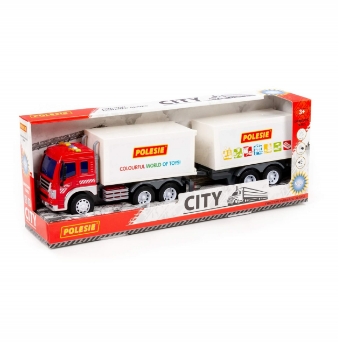 Slika City kamion sa prikolicom