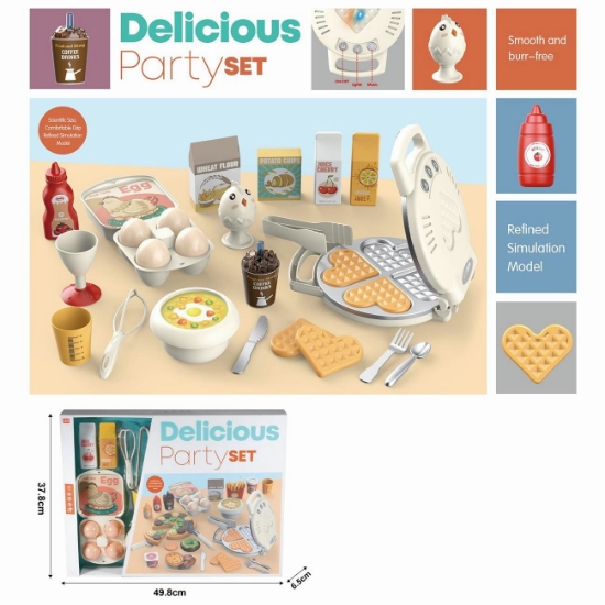 Slika Set za doručak, vafl i pizza set