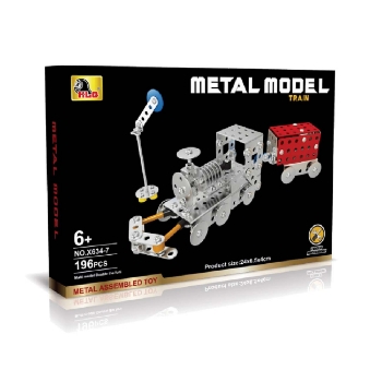 Slika DIY, Set za gradnju, lokomotiva, 196-dij.