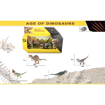 Slika Svijet dinosaura, 4 kom u setu
