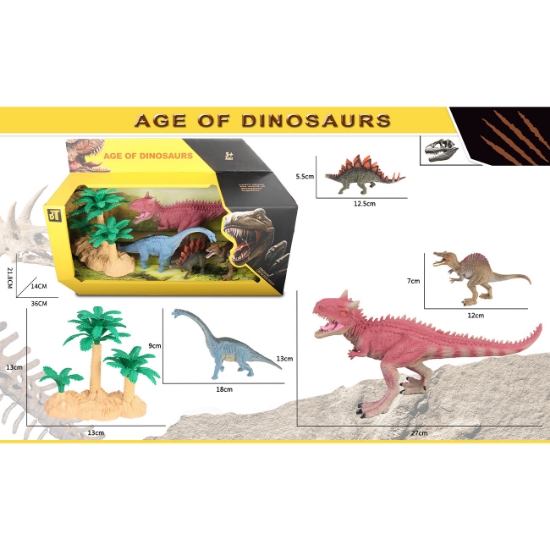 Slika Svijet dinosaura, 5 kom u setu