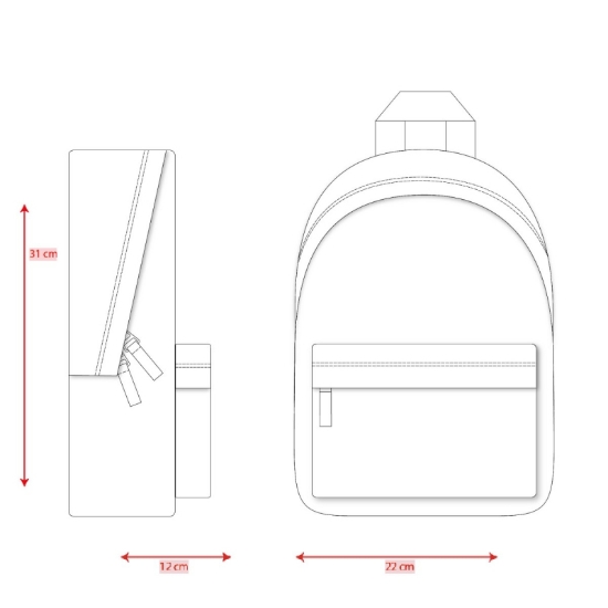 Slika Dječji ruksak Spider-Man Fight Against Wrong - Tamnoplavi Kidzroom 