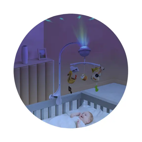 Slika Glazbeni vrtuljak i projektor Music Chipolino 