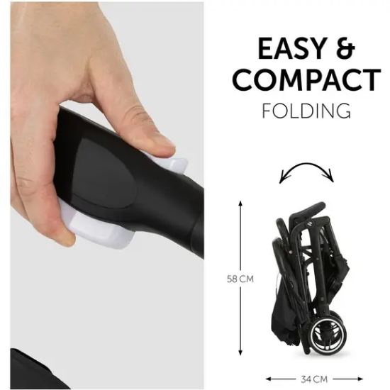 Slika Kolica Travel N Care - Crna- Hauck