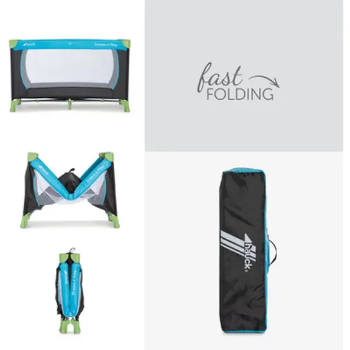 Slika Putni krevetić Dream N Play - water blue - Hauck