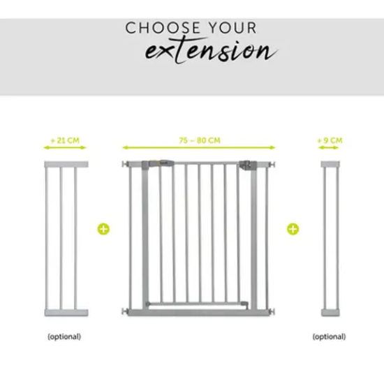 Slika Zaštitna ograda Stop N Safe 2 (75 do 80 cm) - white - Hauck