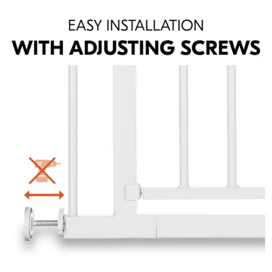 Slika Zaštitna ograda Open N Stop 2 (75 - 80 cm) - Bijela - Hauck