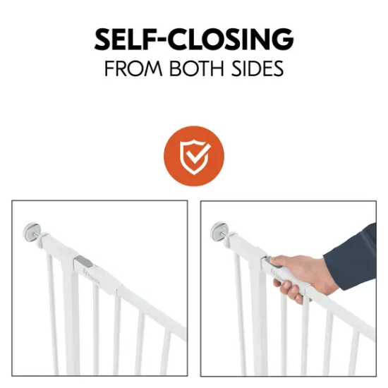 Slika Zaštitna ograda Open N Stop 2 (75 - 80 cm) - Bijela - Hauck