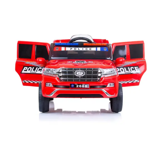 Slika Auto na akumulator SUV Police Patrol Crveni 