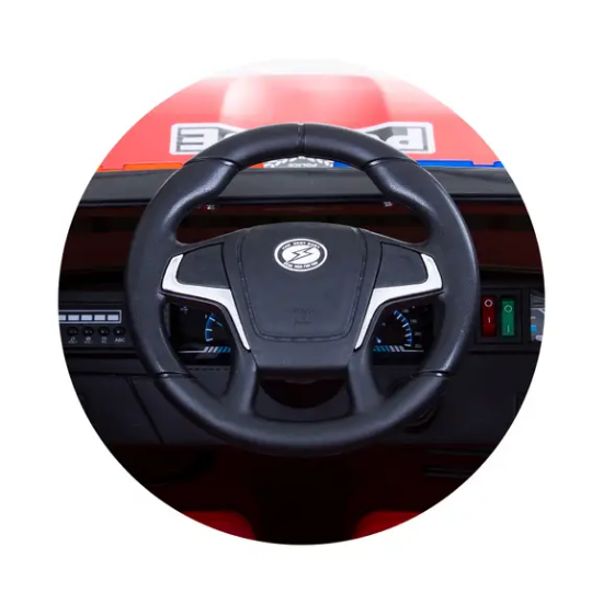 Slika Auto na akumulator SUV Police Patrol Crveni 