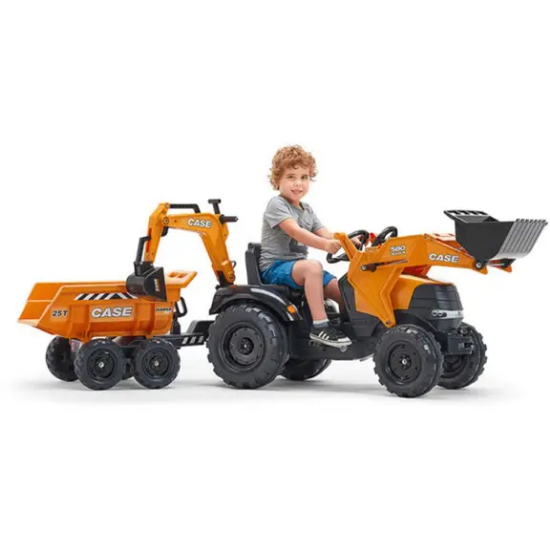 Slika Traktor i bager s prikolicom Falk Case CE MAXI