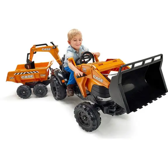 Slika Traktor i bager s prikolicom Falk Case CE MAXI