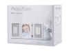 Slika Happy Hands Baby print trostrukim okvirom i otiskom White - Dooky