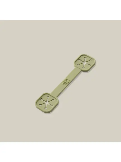 Slika Silikonski držača tetra pelena Olive Green (2 kom) InterBaby 