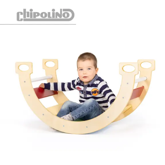 Slika Dječji centar 6u1 (ljestve za penjanje/igračka za ljuljanje/tobogan) Chipolino 