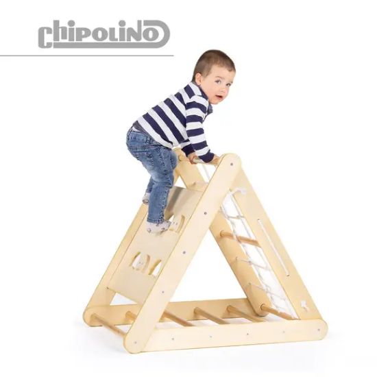 Slika Dječji centar 6u1 (ljestve za penjanje/igračka za ljuljanje/tobogan) Chipolino 