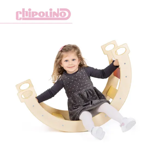 Slika Dječji centar 6u1 (ljestve za penjanje/igračka za ljuljanje/tobogan) Chipolino 