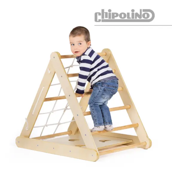 Slika Dječji centar 6u1 (ljestve za penjanje/igračka za ljuljanje/tobogan) Chipolino 