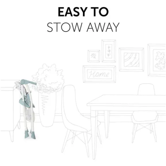 Slika Hranilica Sit N Fold Space - Hauck