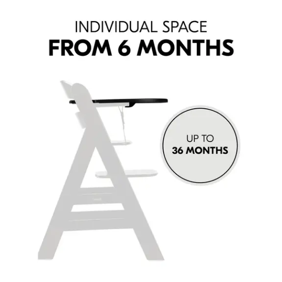 Slika pladanj Alpha Click Tray White - Hauck