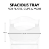 Slika pladanj Alpha Click Tray White - Hauck